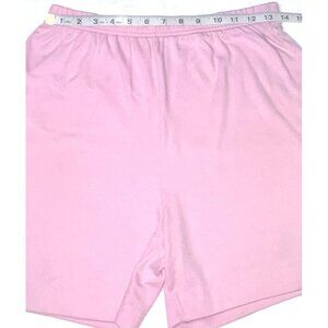 Aileen Petites Womens Pink Shorts LARGE Comfortable Soft